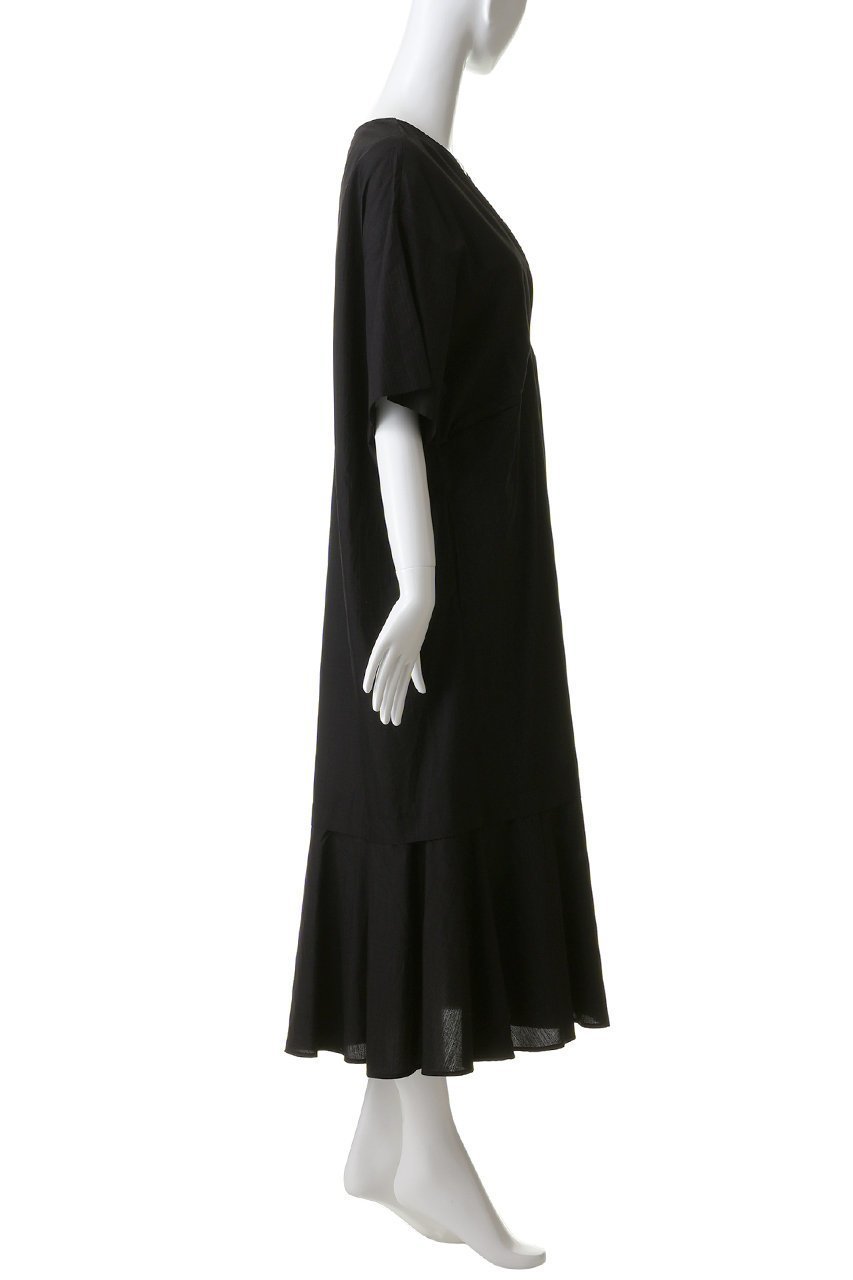 【エリオポール/heliopole】の【normment】ストライプステッチVネックドレス 人気、トレンドファッション・服の通販 founy(ファニー) 　ファッション　Fashion　レディースファッション　Fashion for Women　ワンピース　Dresses　フォーマル・パーティードレス・結婚式用ドレス　Elegant & Casual Dresses　チュニック　Tunic Tops & Dresses　なめらか　Smooth, Silky Texture　ストライプ　Stripe, Striped Pattern　チュニック　Tunic, Long Top　ドレス　Dress, One-Piece　リラックス　Relax, Relaxed Fit　ロング　Long, Long-Length　新作・新入荷　New Arrivals / New In　other-3|ID: prp329100004922955 ipo3291000000036938931