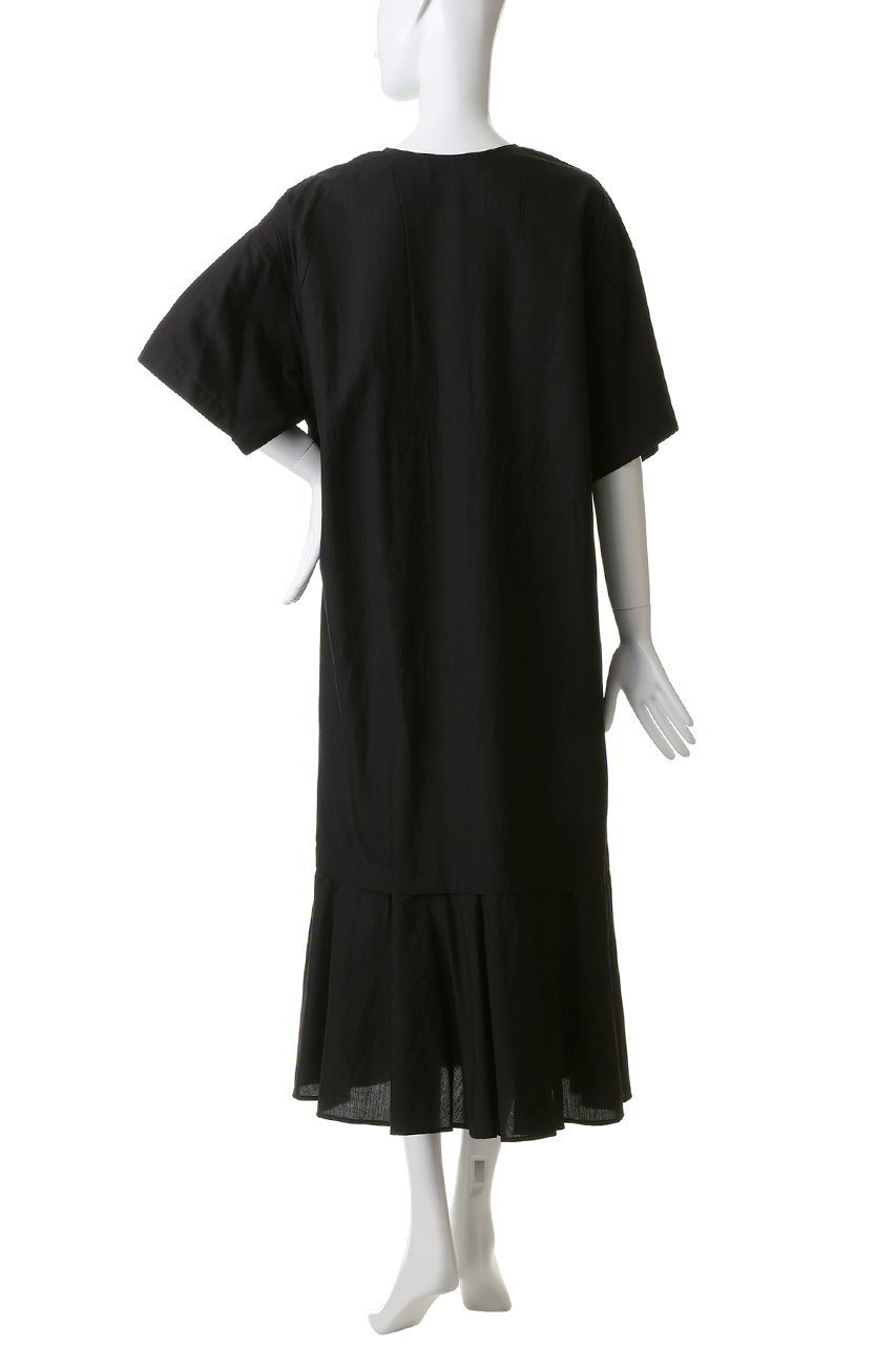 【エリオポール/heliopole】の【normment】ストライプステッチVネックドレス 人気、トレンドファッション・服の通販 founy(ファニー) 　ファッション　Fashion　レディースファッション　Fashion for Women　ワンピース　Dresses　フォーマル・パーティードレス・結婚式用ドレス　Elegant & Casual Dresses　チュニック　Tunic Tops & Dresses　なめらか　Smooth, Silky Texture　ストライプ　Stripe, Striped Pattern　チュニック　Tunic, Long Top　ドレス　Dress, One-Piece　リラックス　Relax, Relaxed Fit　ロング　Long, Long-Length　新作・新入荷　New Arrivals / New In　other-4|ID: prp329100004922955 ipo3291000000036938934