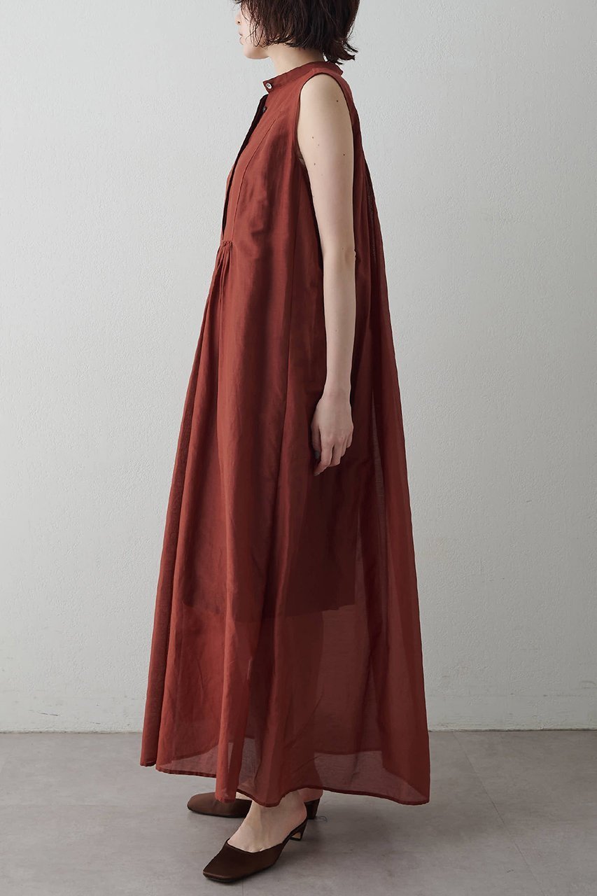 【ウィムガゼット/Whim Gazette】のシルクコットンギャザーワンピース 人気、トレンドファッション・服の通販 founy(ファニー) 　ファッション　Fashion　レディースファッション　Fashion for Women　ワンピース　Dresses　チュニック　Tunic Tops & Dresses　ギャザー　Gathered, Ruffled　シルク　Silk, 100% Silk　チュニック　Tunic, Long Top　ノースリーブ　Sleeveless, No-Sleeve　ロング　Long, Long-Length　新作・新入荷　New Arrivals / New In　other-2|ID: prp329100004922963 ipo3291000000036938988