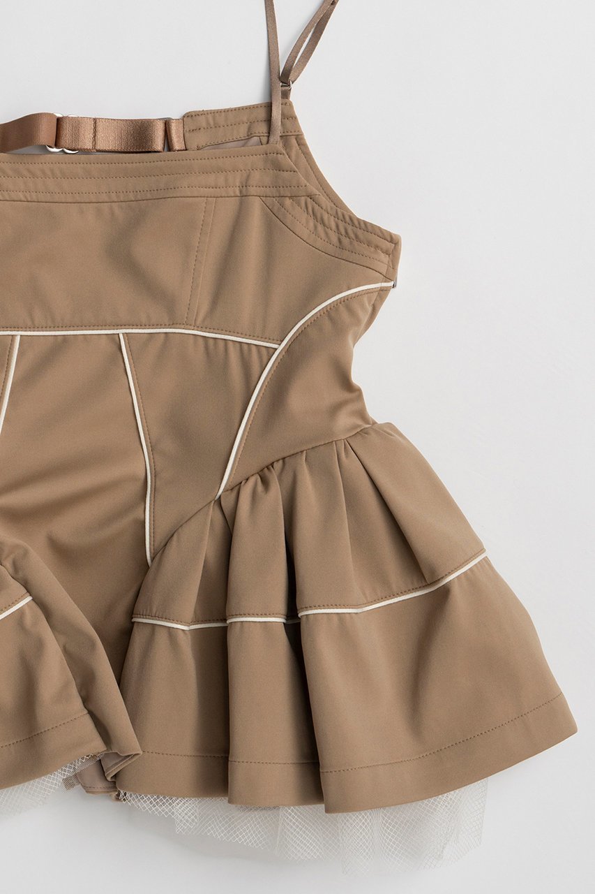 【メゾンスペシャル/MAISON SPECIAL】のPiping Peplum Tunic/パイピングペプラムチュニック 人気、トレンドファッション・服の通販 founy(ファニー) 　ファッション　Fashion　レディースファッション　Fashion for Women　ワンピース　Dresses　チュニック　Tunic Tops & Dresses　なめらか　Smooth, Silky Texture　スポーティ　Sporty, Casual Athletic　スーツ　Suit, Formalwear　チュニック　Tunic, Long Top　バランス　Balance, Style Balance　パイピング　Piping, Trim Design　フォルム　Silhouette, Form　ペプラム　Peplum, Flared Hem　新作・新入荷　New Arrivals / New In　other-3|ID: prp329100004922967 ipo3291000000036939014