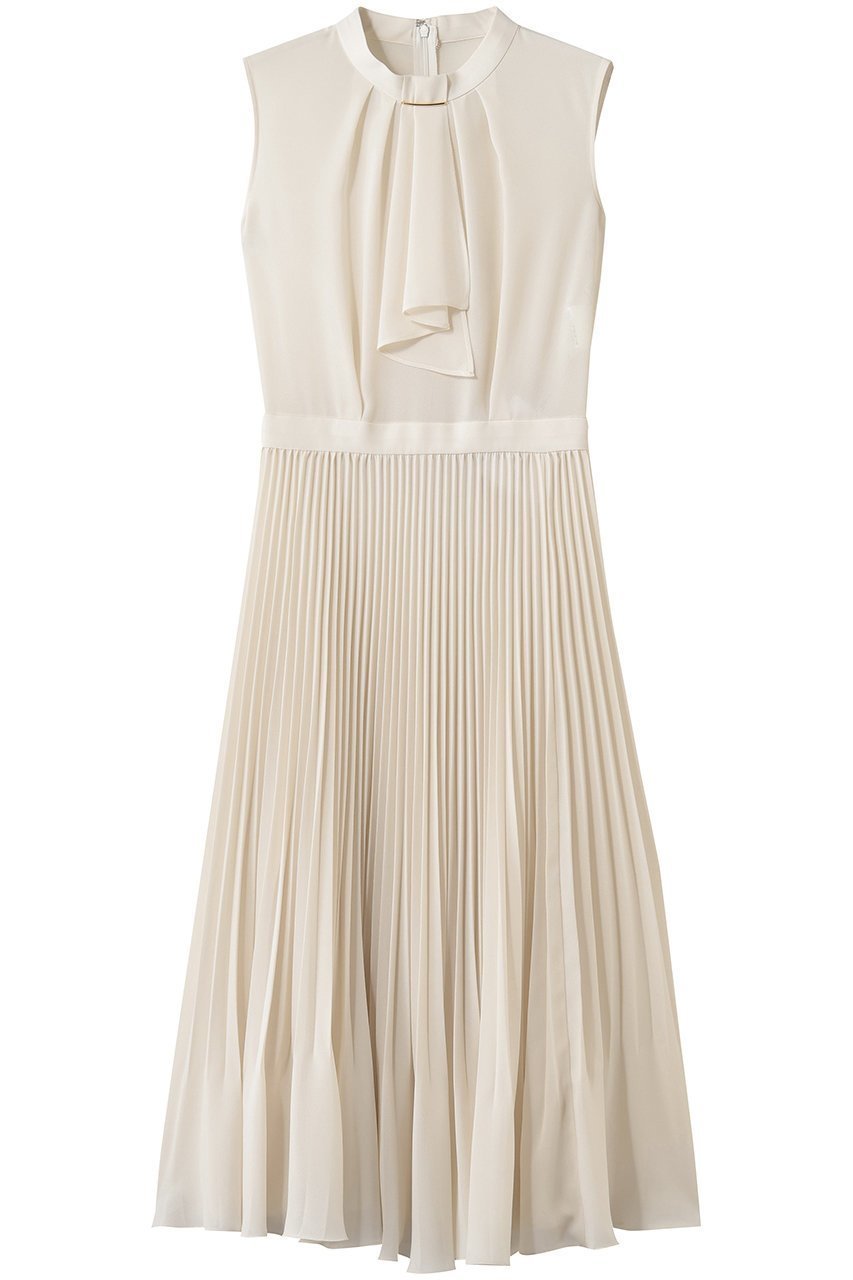 【アナイ/ANAYI】のシアードビープリーツノースリ ワンピース 人気、トレンドファッション・服の通販 founy(ファニー) 　ファッション　Fashion　レディースファッション　Fashion for Women　ワンピース　Dresses　チュニック　Tunic Tops & Dresses　シアー　Sheer, See-Through　スカーフ　Scarf, Neckwear　チュニック　Tunic, Long Top　プリーツ　Pleats, Pleated　メタル　Metal, Metal Parts　ロング　Long, Long-Length　エレガント 上品　Elegant　夏　Summer　新作・新入荷　New Arrivals / New In　春　Spring　秋　Autumn　羽織　Haori, Light Jacket　 other-1|ID: prp329100004922971 ipo3291000000036939030