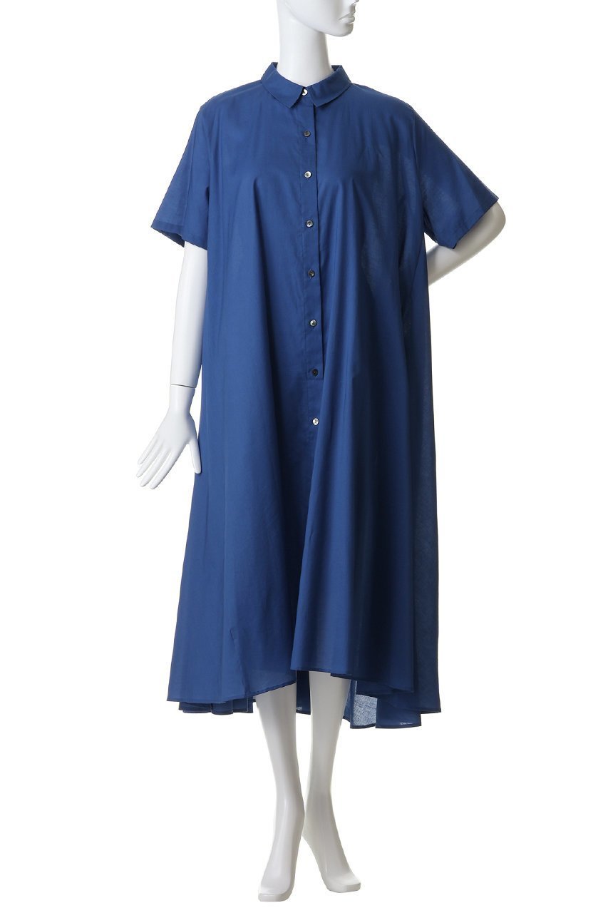 【ミズイロ インド/mizuiro ind】のhalf slv flare shirt OP ワンピース 人気、トレンドファッション・服の通販 founy(ファニー) 　ファッション　Fashion　レディースファッション　Fashion for Women　ワンピース　Dresses　チュニック　Tunic Tops & Dresses　チュニック　Tunic, Long Top　ロング　Long, Long-Length　エレガント 上品　Elegant　今季　This Season, Current Season　新作・新入荷　New Arrivals / New In　other-2|ID: prp329100004922976 ipo3291000000036939092