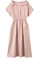 【エブール/ebure】のボタニカルリネン シャツワンピース 人気、トレンドファッション・服の通販 founy(ファニー) ファッション Fashion レディースファッション Fashion for Women ワンピース Dresses シャツワンピース / 1枚で着映えコーデ Shirt Dresses チュニック Tunic Tops & Dresses チュニック Tunic, Long Top パッチ Patch, Appliqué ポケット Pocket, Pocket Detail ラップ Wrap, Wrap Design リネン Linen, Linen Fabric ロング Long, Long-Length エレガント 上品 Elegant 再入荷 Restock / Back in Stock 夏 Summer |ID:prp329100004922977