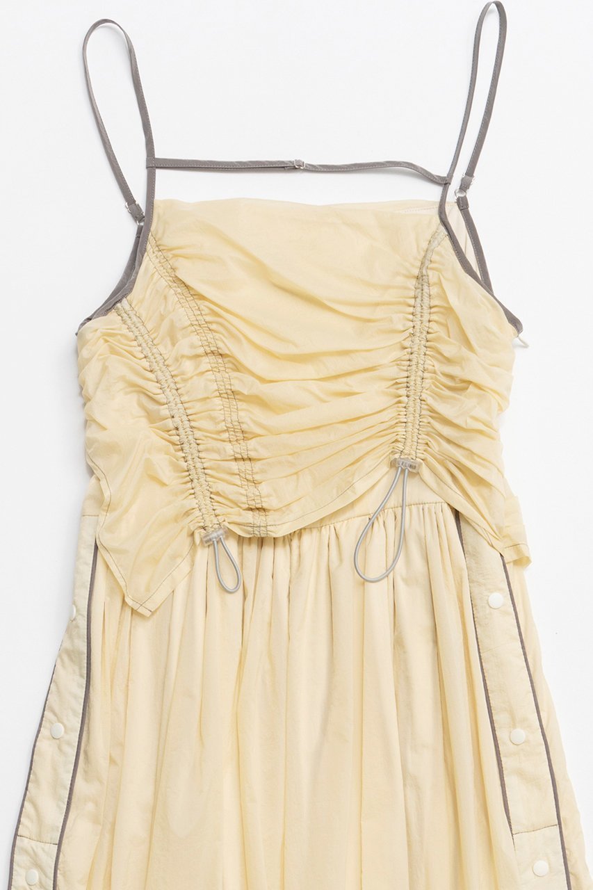 【メゾンスペシャル/MAISON SPECIAL】のSporty Cami Dress/スポーティキャミワンピース 人気、トレンドファッション・服の通販 founy(ファニー) 　ファッション　Fashion　レディースファッション　Fashion for Women　ワンピース　Dresses　フォーマル・パーティードレス・結婚式用ドレス　Elegant & Casual Dresses　キャミソールワンピース　Camisole Dresses　チュニック　Tunic Tops & Dresses　インナー　Innerwear　キャミワンピース　Cami Dress, Slip Dress　シャーリング　Shirring, Ruched　スポーティ　Sporty, Casual Athletic　スリット　Slit, Slit Detail　チュニック　Tunic, Long Top　ロング　Long, Long-Length　新作・新入荷　New Arrivals / New In　other-2|ID: prp329100004922999 ipo3291000000036939261