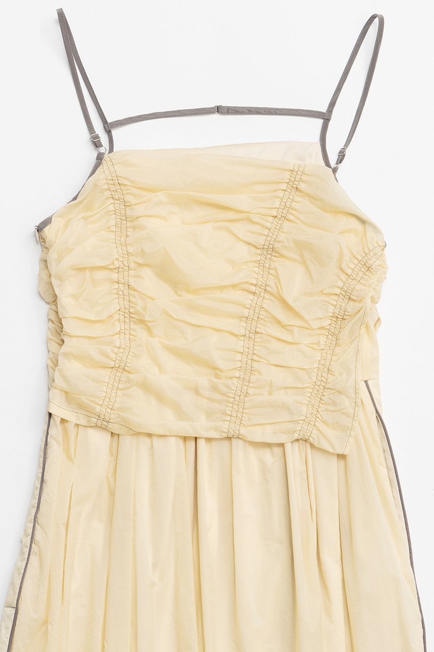 【メゾンスペシャル/MAISON SPECIAL】のSporty Cami Dress/スポーティキャミワンピース 人気、トレンドファッション・服の通販 founy(ファニー) 　ファッション　Fashion　レディースファッション　Fashion for Women　ワンピース　Dresses　フォーマル・パーティードレス・結婚式用ドレス　Elegant & Casual Dresses　キャミソールワンピース　Camisole Dresses　チュニック　Tunic Tops & Dresses　インナー　Innerwear　キャミワンピース　Cami Dress, Slip Dress　シャーリング　Shirring, Ruched　スポーティ　Sporty, Casual Athletic　スリット　Slit, Slit Detail　チュニック　Tunic, Long Top　ロング　Long, Long-Length　新作・新入荷　New Arrivals / New In　other-6|ID: prp329100004922999 ipo3291000000036939270