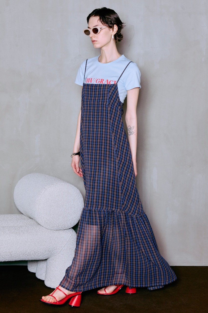 【メゾンスペシャル/MAISON SPECIAL】のMulti Check Cami Dress/マルチチェックキャミワンピース 人気、トレンドファッション・服の通販 founy(ファニー) 　ファッション　Fashion　レディースファッション　Fashion for Women　ワンピース　Dresses　フォーマル・パーティードレス・結婚式用ドレス　Elegant & Casual Dresses　キャミソールワンピース　Camisole Dresses　チュニック　Tunic Tops & Dresses　キャミワンピース　Cami Dress, Slip Dress　チェック　Check, Plaid, Tartan　チュニック　Tunic, Long Top　ロング　Long, Long-Length　夏　Summer　新作・新入荷　New Arrivals / New In　other-3|ID: prp329100004923001 ipo3291000000036939291