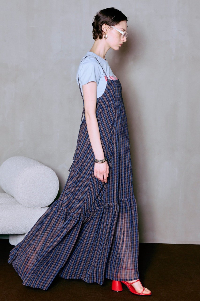 【メゾンスペシャル/MAISON SPECIAL】のMulti Check Cami Dress/マルチチェックキャミワンピース 人気、トレンドファッション・服の通販 founy(ファニー) 　ファッション　Fashion　レディースファッション　Fashion for Women　ワンピース　Dresses　フォーマル・パーティードレス・結婚式用ドレス　Elegant & Casual Dresses　キャミソールワンピース　Camisole Dresses　チュニック　Tunic Tops & Dresses　キャミワンピース　Cami Dress, Slip Dress　チェック　Check, Plaid, Tartan　チュニック　Tunic, Long Top　ロング　Long, Long-Length　夏　Summer　新作・新入荷　New Arrivals / New In　other-5|ID: prp329100004923001 ipo3291000000036939295