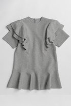 【メゾンスペシャル/MAISON SPECIAL】のFrill Mini Dress/フリルミニドレス GRY(グレー)|ID: prp329100004923006 ipo3291000000036939331