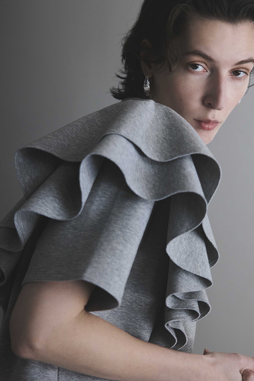 【メゾンスペシャル/MAISON SPECIAL】のFrill Mini Dress/フリルミニドレス 人気、トレンドファッション・服の通販 founy(ファニー) 　ファッション　Fashion　レディースファッション　Fashion for Women　ワンピース　Dresses　フォーマル・パーティードレス・結婚式用ドレス　Elegant & Casual Dresses　チュニック　Tunic Tops & Dresses　おすすめ　Recommended / Our Picks　ショルダー　Shoulder, Shoulder Strap　チュニック　Tunic, Long Top　ドレス　Dress, One-Piece　フリル　Frill, Ruffle　フレア　Flare, Flared　ボトム　Bottoms, Lower Wear　ラッフル　Ruffle, Frill　ロング　Long, Long-Length　新作・新入荷　New Arrivals / New In　other-2|ID: prp329100004923006 ipo3291000000036939335