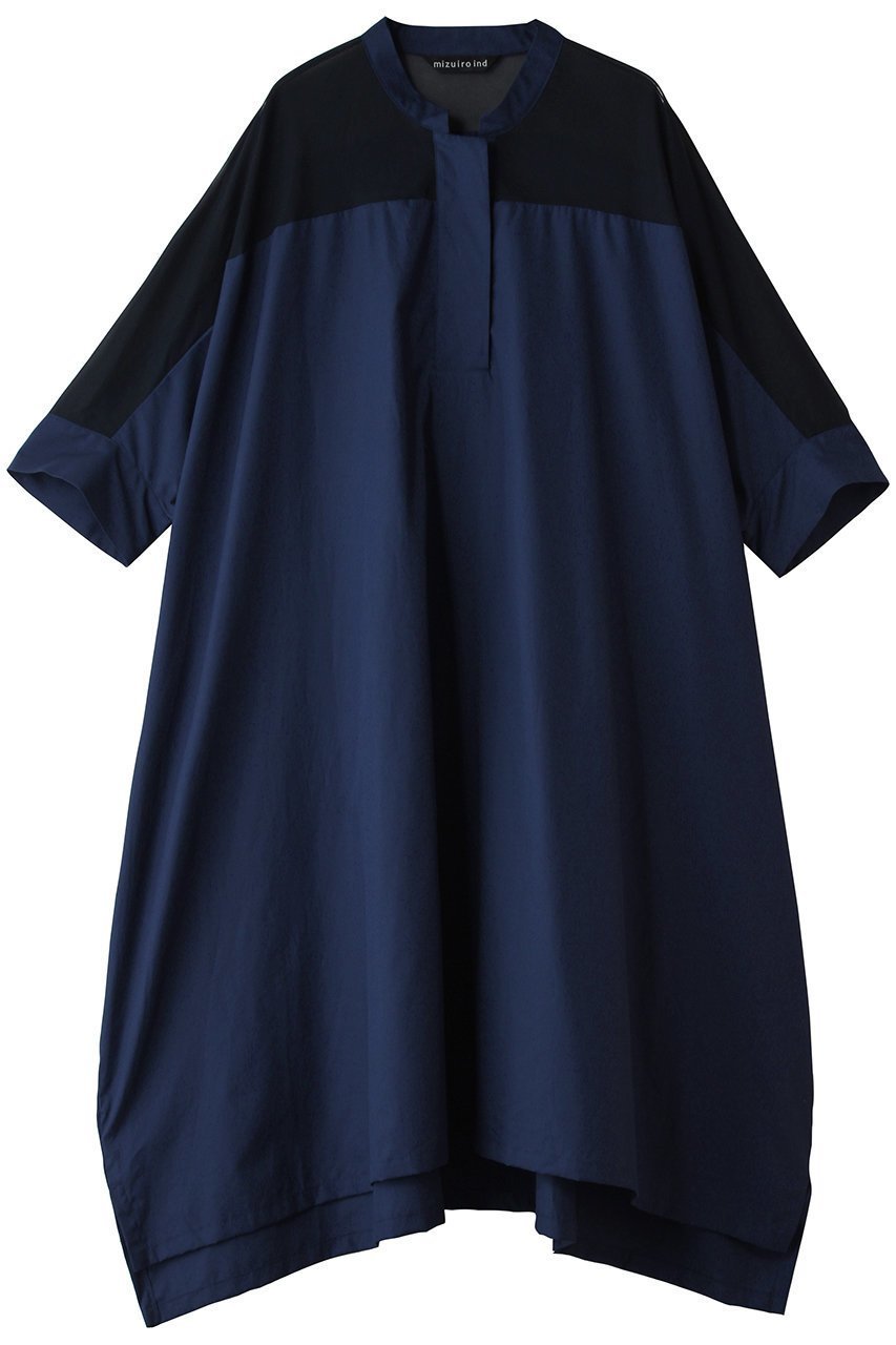 【ミズイロ インド/mizuiro ind】のsheer shoulder wide OP ワンピース インテリア・キッズ・メンズ・レディースファッション・服の通販 founy(ファニー) 　ファッション　Fashion　レディースファッション　Fashion for Women　ワンピース　Dresses　チュニック　Tunic Tops & Dresses　シアー　Sheer, See-Through　チュニック　Tunic, Long Top　パーティ　Party, Party Style　ポンチョ　Poncho, Cape Style　ヨーク　Yoke, Yoke Design　ロング　Long, Long-Length　エレガント 上品　Elegant　新作・新入荷　New Arrivals / New In　purple|ID: prp329100004923009 ipo3291000000036939361