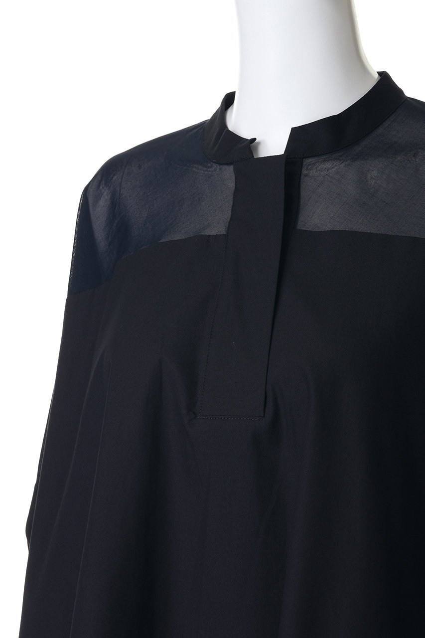 【ミズイロ インド/mizuiro ind】のsheer shoulder wide OP ワンピース 人気、トレンドファッション・服の通販 founy(ファニー) 　ファッション　Fashion　レディースファッション　Fashion for Women　ワンピース　Dresses　チュニック　Tunic Tops & Dresses　シアー　Sheer, See-Through　チュニック　Tunic, Long Top　パーティ　Party, Party Style　ポンチョ　Poncho, Cape Style　ヨーク　Yoke, Yoke Design　ロング　Long, Long-Length　エレガント 上品　Elegant　新作・新入荷　New Arrivals / New In　other-5|ID: prp329100004923009 ipo3291000000036939368