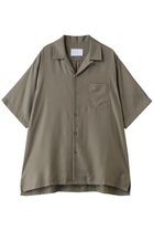 【シュタイン/ssstein】の【UNISEX】CUPRO TWILL OVERSIZED OPEN COLLAR SS SHIRT 人気、トレンドファッション・服の通販 founy(ファニー) ファッション Fashion レディースファッション Fashion for Women トップス・カットソー Cut & Sew Tops シャツ・ブラウス・オフィスカジュアル Elegant Blouses & Button-Ups ユニセックス Unisex, Genderless ショート Short, Short Length スリーブ Sleeve, Long Sleeve / Short Sleeve 半袖 Short Sleeve, Half Sleeve 夏 Summer 新作・新入荷 New Arrivals / New In thumbnail トープ|ID: prp329100004923010 ipo3291000000036939372