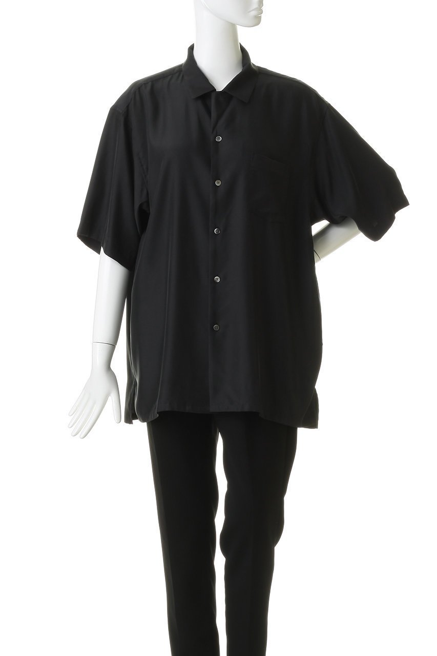 【シュタイン/ssstein】の【UNISEX】CUPRO TWILL OVERSIZED OPEN COLLAR SS SHIRT 人気、トレンドファッション・服の通販 founy(ファニー) 　ファッション　Fashion　レディースファッション　Fashion for Women　トップス・カットソー　Cut & Sew Tops　シャツ・ブラウス・オフィスカジュアル　Elegant Blouses & Button-Ups　ユニセックス　Unisex, Genderless　ショート　Short, Short Length　スリーブ　Sleeve, Long Sleeve / Short Sleeve　半袖　Short Sleeve, Half Sleeve　夏　Summer　新作・新入荷　New Arrivals / New In　other-6|ID: prp329100004923010 ipo3291000000036939387