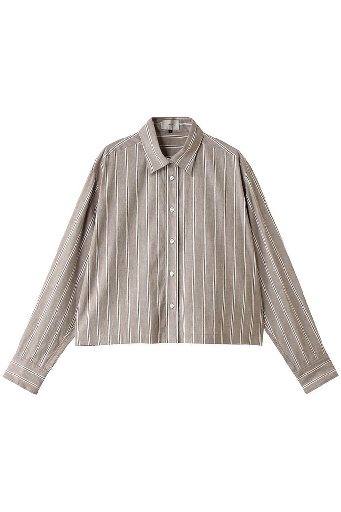 【オスロー/OSLOW】の先染めストライプシャツ インテリア・キッズ・メンズ・レディースファッション・服の通販 founy(ファニー) https://founy.com/ ファッション Fashion レディースファッション Fashion for Women トップス・カットソー Cut & Sew Tops シャツ・ブラウス・オフィスカジュアル Elegant Blouses & Button-Ups イタリア Italy ジャケット Jacket, Outerwear ストライプ Stripe, Striped Pattern ストレッチ Stretch, Stretchy Fabric スリーブ Sleeve, Long Sleeve / Short Sleeve ボトム Bottoms, Lower Wear リネン Linen, Linen Fabric ロング Long, Long-Length 新作・新入荷 New Arrivals / New In |ID: prp329100004923013 ipo3291000000036939389