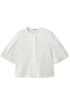 【スティーブンアラン/steven alan】のリップル コットン ブラウス ホワイト|ID: prp329100004923019 ipo3291000000036939465