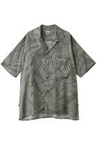 【ヨーク/YOKE】の【UNISEX】Leaf Pattern プリント オープンカラー シャツ 人気、トレンドファッション・服の通販 founy(ファニー) ファッション Fashion レディースファッション Fashion for Women トップス・カットソー Cut & Sew Tops シャツ・ブラウス・オフィスカジュアル Elegant Blouses & Button-Ups ユニセックス Unisex, Genderless ショート Short, Short Length スリット Slit, Slit Detail スリーブ Sleeve, Long Sleeve / Short Sleeve ドレープ Drape, Draping Fabric プリント Print, Printed Pattern ポケット Pocket, Pocket Detail リーフ Leaf, Botanical Leaf ロング Long, Long-Length 新作・新入荷 New Arrivals / New In 羽織 Haori, Light Jacket thumbnail アイボリー|ID: prp329100004923024 ipo3291000000036939497