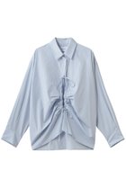 【スタニングルアー/STUNNING LURE】のフロントタックシャツ 人気、トレンドファッション・服の通販 founy(ファニー) ファッション Fashion レディースファッション Fashion for Women トップス・カットソー Cut & Sew Tops シャツ・ブラウス・オフィスカジュアル Elegant Blouses & Button-Ups シンプル Simple, Minimal スリーブ Sleeve, Long Sleeve / Short Sleeve ファブリック Fabric, Textile フロント Front, Front Design ボトム Bottoms, Lower Wear リボン Ribbon, Bow ロング Long, Long-Length 新作・新入荷 New Arrivals / New In thumbnail ライトブルー|ID: prp329100004923029 ipo3291000000036939555