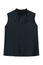 【アナイ/ANAYI】のヴィンテージサテンスタンドブラウス 人気、トレンドファッション・服の通販 founy(ファニー) ファッション Fashion レディースファッション Fashion for Women トップス・カットソー Cut & Sew Tops シャツ・ブラウス・オフィスカジュアル Elegant Blouses & Button-Ups サテン Satin, Glossy Fabric スリーブ Sleeve, Long Sleeve / Short Sleeve ネックレス Necklace, Pendant Necklace フレア Flare, Flared マニッシュ Mannish, Boyish ロング Long, Long-Length エレガント 上品 Elegant 新作・新入荷 New Arrivals / New In thumbnail ネイビー|ID: prp329100004923048 ipo3291000000036939679