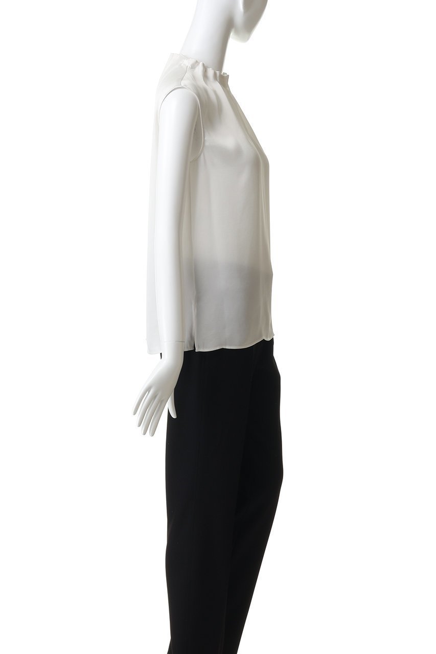 【アナイ/ANAYI】のヴィンテージサテンスタンドブラウス 人気、トレンドファッション・服の通販 founy(ファニー) 　ファッション　Fashion　レディースファッション　Fashion for Women　トップス・カットソー　Cut & Sew Tops　シャツ・ブラウス・オフィスカジュアル　Elegant Blouses & Button-Ups　サテン　Satin, Glossy Fabric　スリーブ　Sleeve, Long Sleeve / Short Sleeve　ネックレス　Necklace, Pendant Necklace　フレア　Flare, Flared　マニッシュ　Mannish, Boyish　ロング　Long, Long-Length　エレガント 上品　Elegant　新作・新入荷　New Arrivals / New In　other-3|ID: prp329100004923048 ipo3291000000036939683