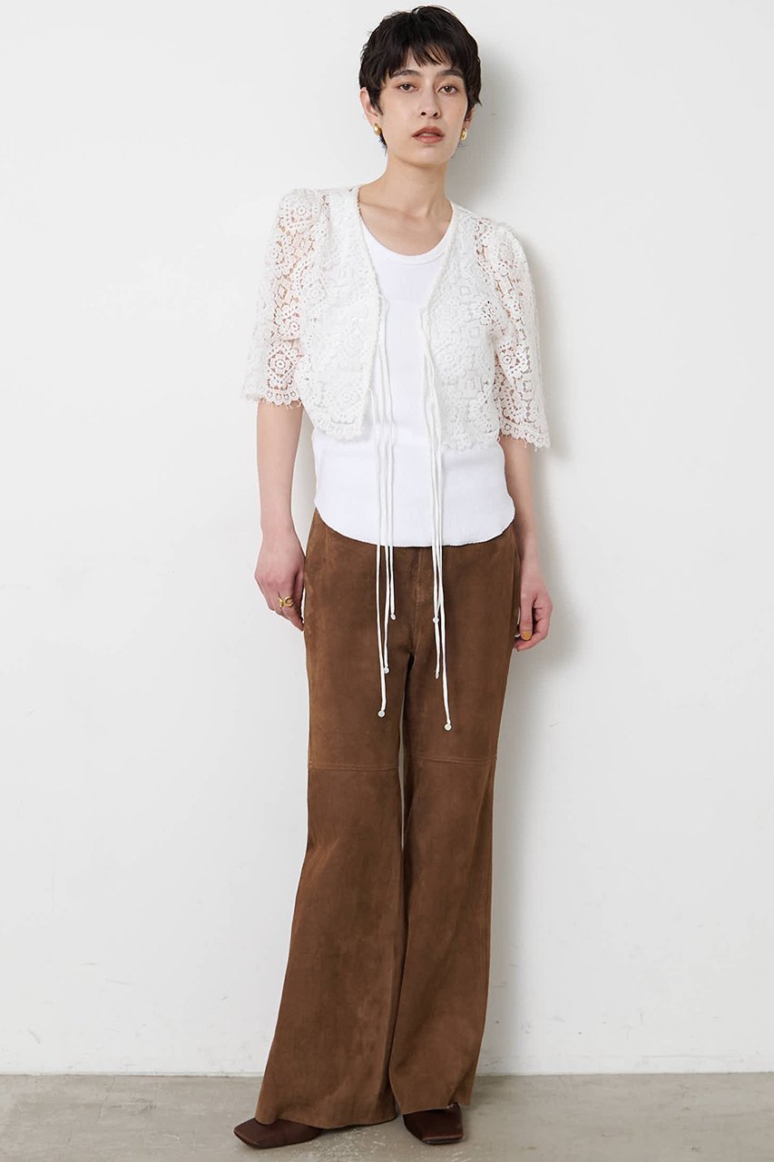 【ウィムガゼット/Whim Gazette】のレースボレロ 人気、トレンドファッション・服の通販 founy(ファニー) 　ファッション　Fashion　レディースファッション　Fashion for Women　アウター　Coat / Outerwear Collection　ボレロ・ショート丈ジャケット / ドレス羽織りに　Boleros & Short Jackets　トップス・カットソー　Cut & Sew Tops　キャミソール&ノースリーブ　Camisoles & Sleeveless Tops　シャツ・ブラウス・オフィスカジュアル　Elegant Blouses & Button-Ups　おすすめ　Recommended / Our Picks　オーガンジー　Organza Fabric　ケミカル　Chemical, Chemical Wash　ジャケット　Jacket, Outerwear　ノースリーブ　Sleeveless, No-Sleeve　フォルム　Silhouette, Form　フロント　Front, Front Design　ボレロ　Bolero, Short Cardigan　レース　Lace, Lace Fabric　ヴィンテージ　Vintage Style　新作・新入荷　New Arrivals / New In　other-2|ID: prp329100004923066 ipo3291000000036939842