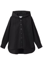 【サードマガジン/THIRD MAGAZINE】のフーディーシャツ 人気、トレンドファッション・服の通販 founy(ファニー) ファッション Fashion レディースファッション Fashion for Women トップス・カットソー Cut & Sew Tops シャツ・ブラウス・オフィスカジュアル Elegant Blouses & Button-Ups スリーブ Sleeve, Long Sleeve / Short Sleeve ロング Long, Long-Length 新作・新入荷 New Arrivals / New In thumbnail ブラック|ID: prp329100004923077 ipo3291000000036939924