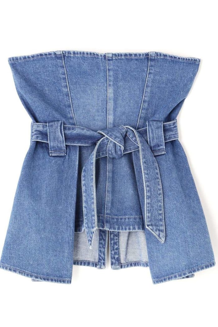 【アドーア/ADORE】のデニムビスチェ インディゴ インテリア・キッズ・メンズ・レディースファッション・服の通販 founy(ファニー) https://founy.com/ ファッション Fashion レディースファッション Fashion for Women トップス・カットソー Cut & Sew Tops キャミソール&ノースリーブ Camisoles & Sleeveless Tops シャツ・ブラウス・オフィスカジュアル Elegant Blouses & Button-Ups ビスチェ Bustiers & Corset Tops / Layered Bustier Style インディゴ Indigo Denim スタンダード Standard, Basic デニム Denim, Jeans Material ノースリーブ Sleeveless, No-Sleeve ハンド Hand, Handmade ビスチェ Bustier, Corset Top ビンテージ Vintage, Retro Style フリル Frill, Ruffle モダン Modern, Contemporary 新作・新入荷 New Arrivals / New In |ID: prp329100004923088 ipo3291000000036939992