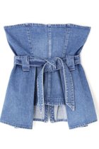 【アドーア/ADORE】のデニムビスチェ インディゴ ネイビー|ID: prp329100004923088 ipo3291000000036939994