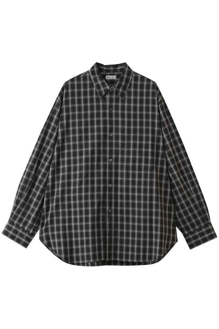 【スティーブンアラン/steven alan / MEN】の【MEN】C/L/S オンブレー チェック レギュラーカラー シャツ LOOSE インテリア・キッズ・メンズ・レディースファッション・服の通販 founy(ファウニー) https://founy.com/ ファッション Fashion メンズファッション Fashion for Men 2023年 2023 2023春夏・S/S Spring/Summer 2023 SS23 シルク Silk, 100% Silk スリーブ Sleeve, Long Sleeve / Short Sleeve チェック Check, Plaid, Tartan リネン Linen, Linen Fabric ルーズ Loose, Oversized レギュラー Regular, Standard Fit ロング Long, Long-Length エレガント 上品 Elegant 定番 Standard, Basic Item |ID: prp329100004923089 ipo3291000000036940000