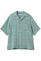 【ユニバーサルプロダクツ/UNIVERSAL PRODUCTS / MEN】の【MEN】OPEN COLLOR S/S SHIRTS 人気、トレンドファッション・服の通販 founy(ファニー) ファッション Fashion メンズファッション Fashion for Men ショート Short, Short Length シンプル Simple, Minimal スリーブ Sleeve, Long Sleeve / Short Sleeve チェック Check, Plaid, Tartan ハーフ Half, Half-Length 夏 Summer 新作・新入荷 New Arrivals / New In 春 Spring S/S・春夏 SS, Spring/Summer, Warm Season thumbnail GREEN|ID: prp329100004923094 ipo3291000000036940054