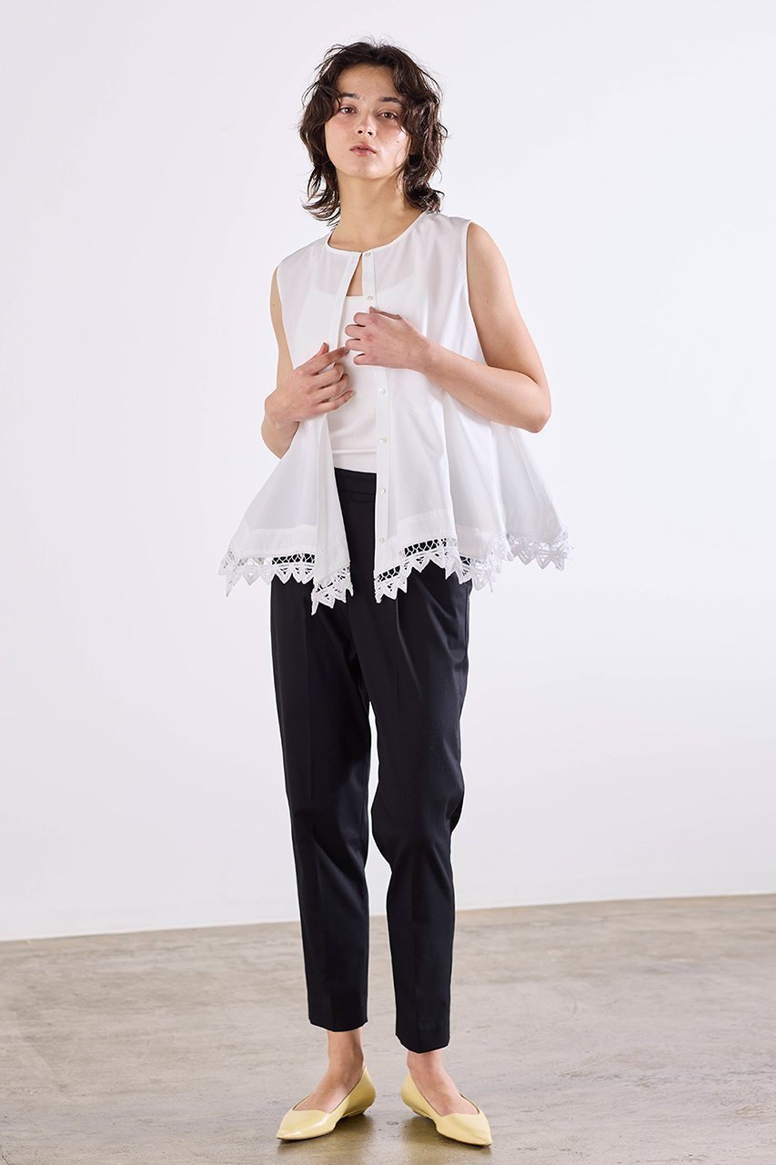 【マリリンムーン/MARILYN MOON】の2wayハンカチヘムブラウス 人気、トレンドファッション・服の通販 founy(ファニー) 　ファッション　Fashion　レディースファッション　Fashion for Women　トップス・カットソー　Cut & Sew Tops　キャミソール&ノースリーブ　Camisoles & Sleeveless Tops　シャツ・ブラウス・オフィスカジュアル　Elegant Blouses & Button-Ups　カットソー　Cut and Sewn Top　ノースリーブ　Sleeveless, No-Sleeve　ベスト　Vest, Waistcoat　ロング　Long, Long-Length　新作・新入荷　New Arrivals / New In　other-7|ID: prp329100004923098 ipo3291000000036940100