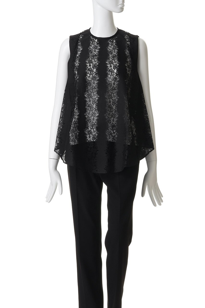 【フローレント/FLORENT】のラッセルレース ノースリーブブラウス 人気、トレンドファッション・服の通販 founy(ファニー) 　ファッション　Fashion　レディースファッション　Fashion for Women　トップス・カットソー　Cut & Sew Tops　キャミソール&ノースリーブ　Camisoles & Sleeveless Tops　シャツ・ブラウス・オフィスカジュアル　Elegant Blouses & Button-Ups　ノースリーブ　Sleeveless, No-Sleeve　フラット　Flat, Flat Shoes　ラッセル　Raschel, Raschel Lace　レース　Lace, Lace Fabric　新作・新入荷　New Arrivals / New In　other-2|ID: prp329100004923111 ipo3291000000036940172