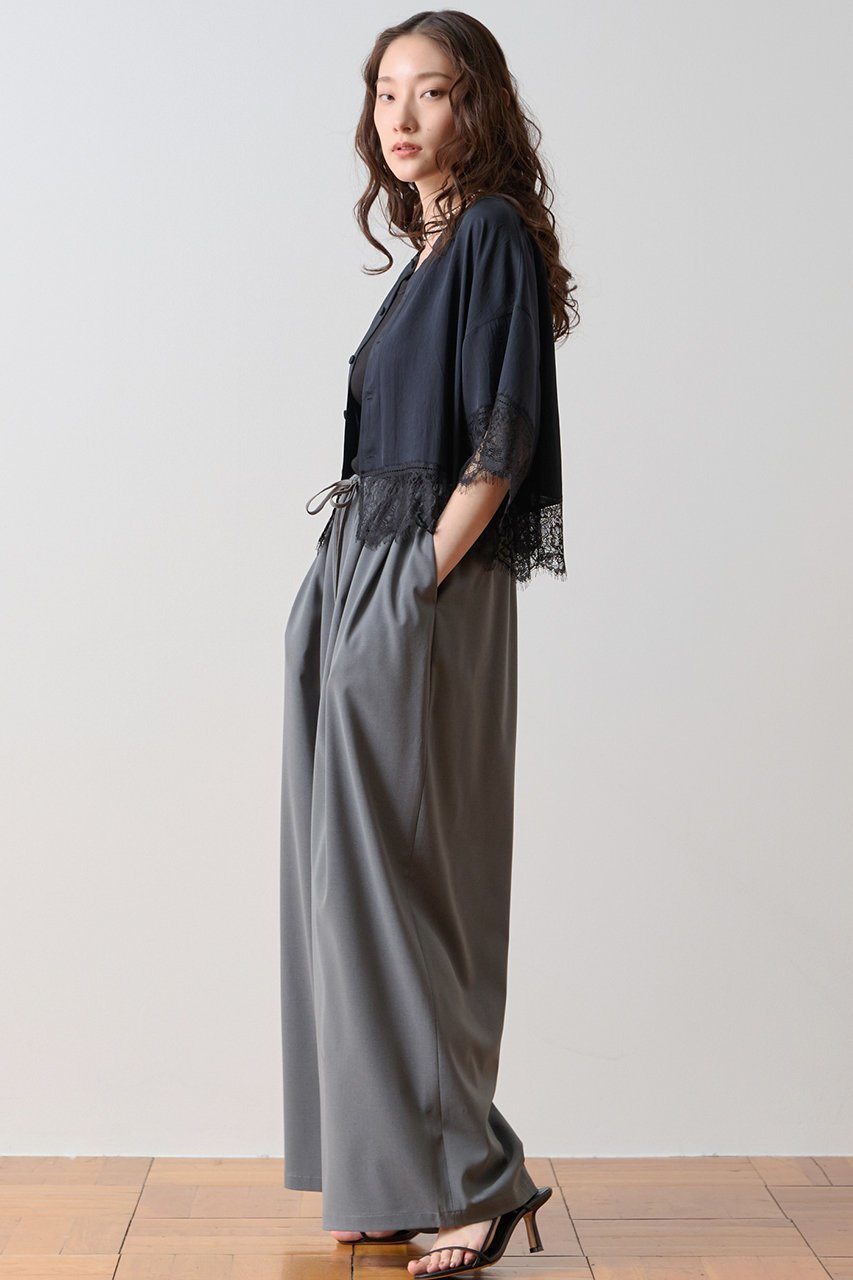 【ティアラ/Tiara】のレースヘムTブラウス 人気、トレンドファッション・服の通販 founy(ファニー) 　ファッション　Fashion　レディースファッション　Fashion for Women　トップス・カットソー　Cut & Sew Tops　シャツ・ブラウス・オフィスカジュアル　Elegant Blouses & Button-Ups　おすすめ　Recommended / Our Picks　コンビ　Combo, Combination Style　ショート　Short, Short Length　シルク　Silk, 100% Silk　スリーブ　Sleeve, Long Sleeve / Short Sleeve　トレンド　Trend, Trending Now　ドレープ　Drape, Draping Fabric　レース　Lace, Lace Fabric　ワイド　Wide, Wide Fit　ヴィンテージ　Vintage Style　ビジネス 仕事 通勤　Business / Work / Commuting　新作・新入荷　New Arrivals / New In　other-5|ID: prp329100004923117 ipo3291000000036940243