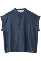 【プルミエ アロンディスモン/1er Arrondissement】の【TICCA】別注フレンチシャツブラウス ネイビー|ID:prp329100004923124