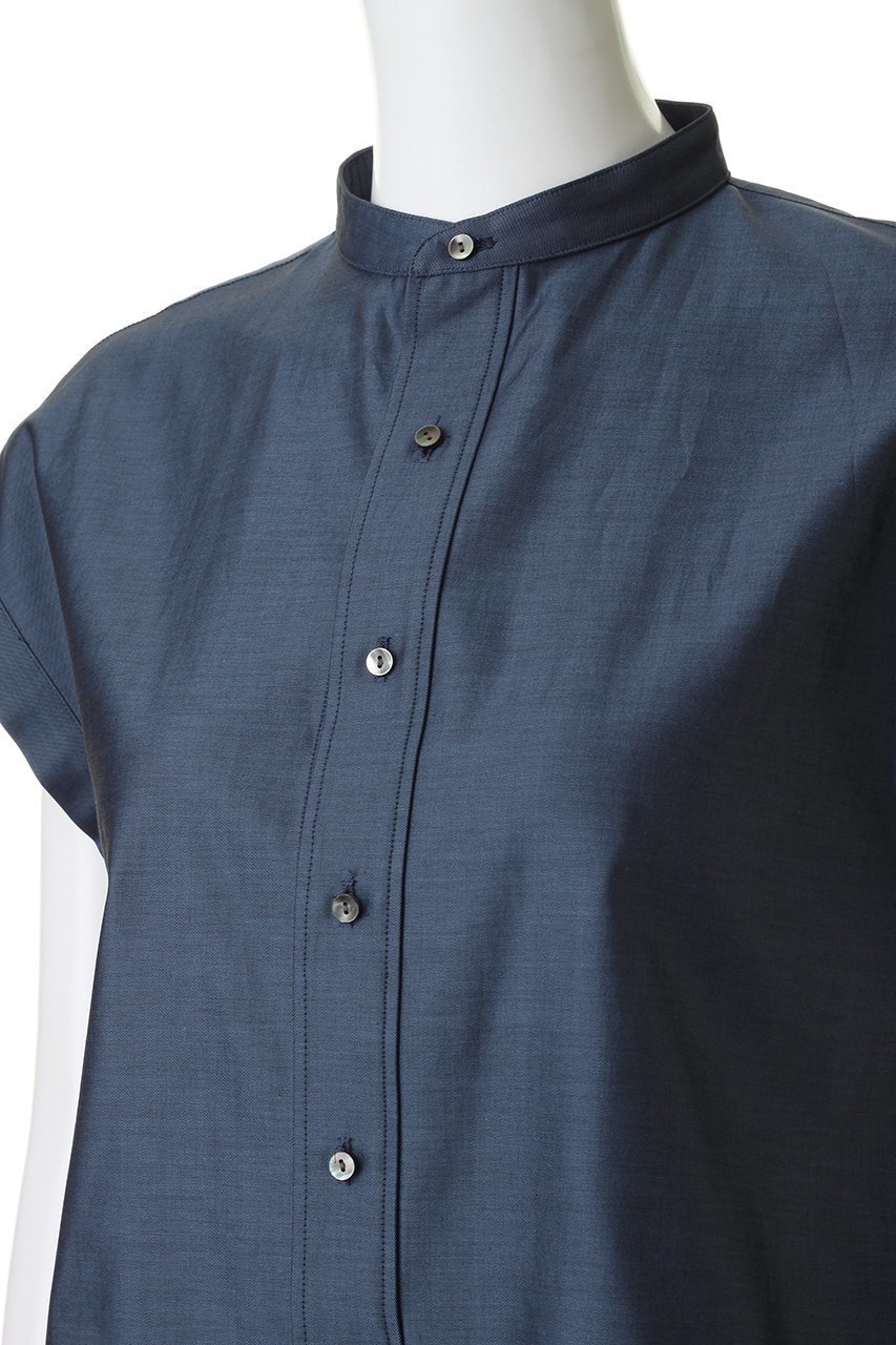 【プルミエ アロンディスモン/1er Arrondissement】の【TICCA】別注フレンチシャツブラウス 人気、トレンドファッション・服の通販 founy(ファニー) 　ファッション　Fashion　レディースファッション　Fashion for Women　トップス・カットソー　Cut & Sew Tops　シャツ・ブラウス・オフィスカジュアル　Elegant Blouses & Button-Ups　ショート　Short, Short Length　スリーブ　Sleeve, Long Sleeve / Short Sleeve　センター　Center, Center Line　マキシ　Maxi, Full Length　別注　Limited Edition, Custom Order　夏　Summer　定番　Standard, Basic Item　新作・新入荷　New Arrivals / New In　other-5|ID: prp329100004923124 ipo3291000000036940317