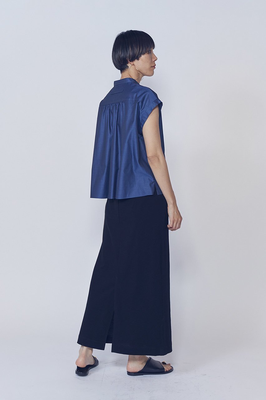 【プルミエ アロンディスモン/1er Arrondissement】の【TICCA】別注フレンチシャツブラウス 人気、トレンドファッション・服の通販 founy(ファニー) 　ファッション　Fashion　レディースファッション　Fashion for Women　トップス・カットソー　Cut & Sew Tops　シャツ・ブラウス・オフィスカジュアル　Elegant Blouses & Button-Ups　ショート　Short, Short Length　スリーブ　Sleeve, Long Sleeve / Short Sleeve　センター　Center, Center Line　マキシ　Maxi, Full Length　別注　Limited Edition, Custom Order　夏　Summer　定番　Standard, Basic Item　新作・新入荷　New Arrivals / New In　other-7|ID: prp329100004923124 ipo3291000000037028173