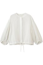 【エブール/ebure】のソフトオーガンジー シャーリングブラウス 人気、トレンドファッション・服の通販 founy(ファニー) ファッション Fashion レディースファッション Fashion for Women トップス・カットソー Cut & Sew Tops シャツ・ブラウス・オフィスカジュアル Elegant Blouses & Button-Ups おすすめ Recommended / Our Picks オーガンジー Organza Fabric シャーリング Shirring, Ruched スリーブ Sleeve, Long Sleeve / Short Sleeve フォルム Silhouette, Form ロング Long, Long-Length 新作・新入荷 New Arrivals / New In thumbnail ホワイト|ID: prp329100004923130 ipo3291000000036940364