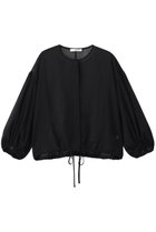 【エブール/ebure】のソフトオーガンジー シャーリングブラウス 人気、トレンドファッション・服の通販 founy(ファニー) ファッション Fashion レディースファッション Fashion for Women トップス・カットソー Cut & Sew Tops シャツ・ブラウス・オフィスカジュアル Elegant Blouses & Button-Ups おすすめ Recommended / Our Picks オーガンジー Organza Fabric シャーリング Shirring, Ruched スリーブ Sleeve, Long Sleeve / Short Sleeve フォルム Silhouette, Form ロング Long, Long-Length 新作・新入荷 New Arrivals / New In thumbnail ブラック|ID: prp329100004923130 ipo3291000000036940365