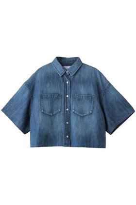 【ヘルシーデニム/Healthy Denim】 Breezy Rosehip ショート丈デニムシャツ人気、トレンドファッション・服の通販 founy(ファニー) ファッション Fashion レディースファッション Fashion for Women トップス・カットソー Cut & Sew Tops シャツ・ブラウス・オフィスカジュアル Elegant Blouses & Button-Ups おすすめ Recommended / Our Picks ショート Short, Short Length スリーブ Sleeve, Long Sleeve / Short Sleeve デニム Denim, Jeans Material リネン Linen, Linen Fabric 半袖 Short Sleeve, Half Sleeve 夏 Summer 新作・新入荷 New Arrivals / New In 春 Spring S/S・春夏 SS, Spring/Summer, Warm Season 羽織 Haori, Light Jacket |ID:prp329100004923141
