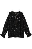 【シンゾーン/Shinzone】のペイズリー刺しゅうブラウス ブラック|ID:prp329100004923148