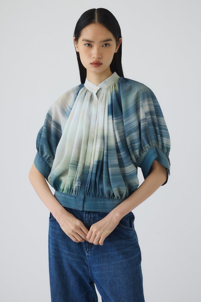【リムアーク/RIM.ARK】のHidden flower gather SH/シャツ インテリア・キッズ・メンズ・レディースファッション・服の通販 founy(ファウニー) https://founy.com/ ファッション Fashion レディースファッション Fashion for Women トップス・カットソー Cut & Sew Tops シャツ・ブラウス・オフィスカジュアル Elegant Blouses & Button-Ups おすすめ Recommended / Our Picks キャミソール Camisole, Spaghetti Strap Top ギャザー Gathered, Ruffled ショート Short, Short Length スリーブ Sleeve, Long Sleeve / Short Sleeve セットアップ Set-Up, Coordinated Outfit フォルム Silhouette, Form モチーフ Motif, Design Theme リラックス Relax, Relaxed Fit 羽織 Haori, Light Jacket |ID: prp329100004923157 ipo3291000000036940601