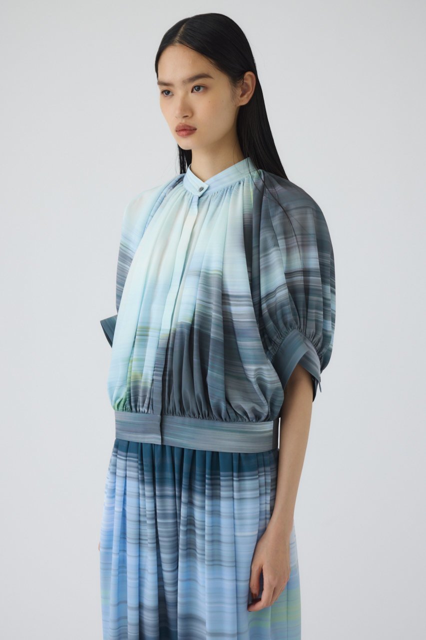 【リムアーク/RIM.ARK】のHidden flower gather SH/シャツ 人気、トレンドファッション・服の通販 founy(ファニー) 　ファッション　Fashion　レディースファッション　Fashion for Women　トップス・カットソー　Cut & Sew Tops　シャツ・ブラウス・オフィスカジュアル　Elegant Blouses & Button-Ups　おすすめ　Recommended / Our Picks　キャミソール　Camisole, Spaghetti Strap Top　ギャザー　Gathered, Ruffled　ショート　Short, Short Length　スリーブ　Sleeve, Long Sleeve / Short Sleeve　セットアップ　Set-Up, Coordinated Outfit　フォルム　Silhouette, Form　モチーフ　Motif, Design Theme　リラックス　Relax, Relaxed Fit　新作・新入荷　New Arrivals / New In　羽織　Haori, Light Jacket　other-3|ID: prp329100004923157 ipo3291000000036940610