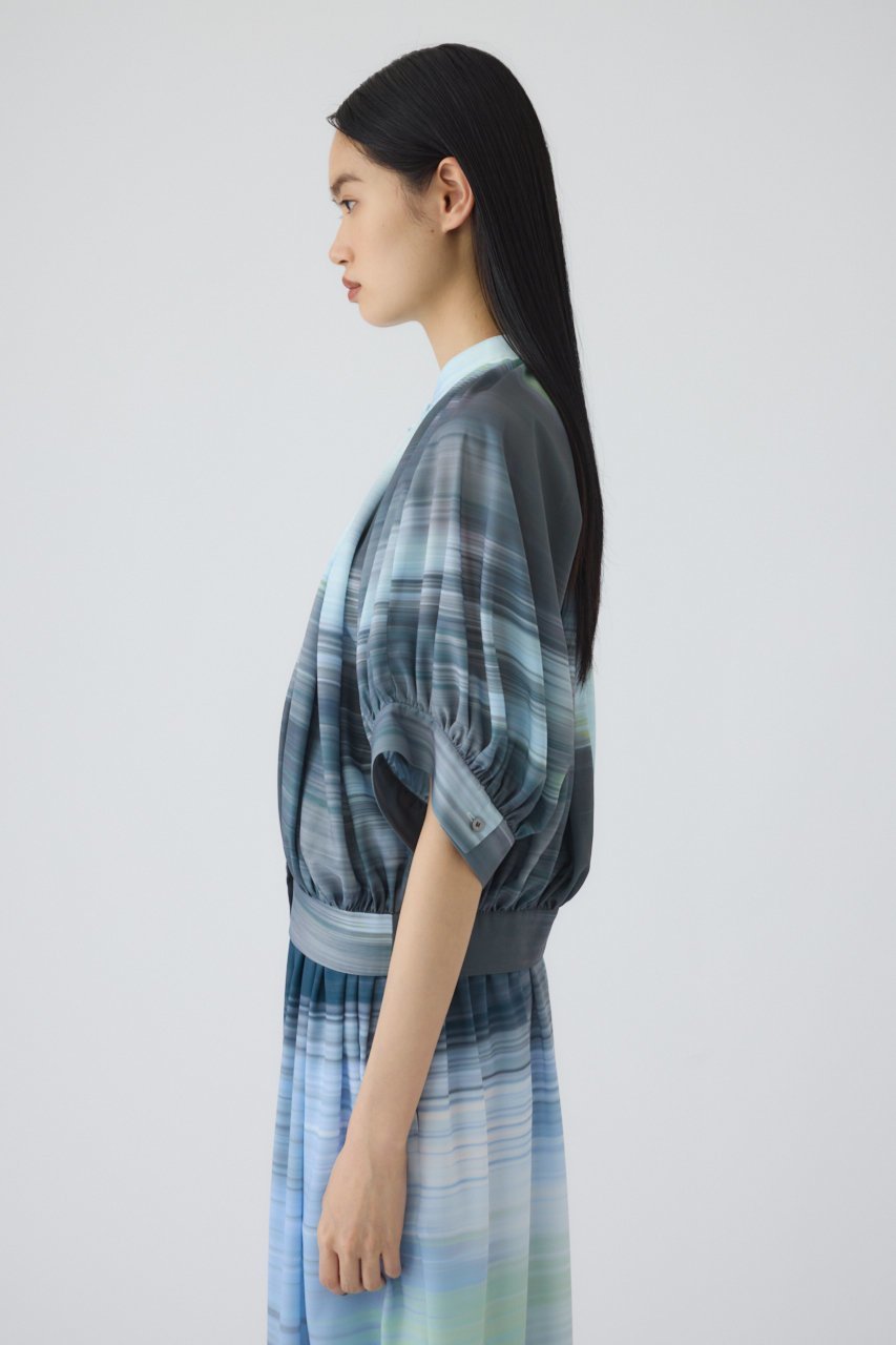 【リムアーク/RIM.ARK】のHidden flower gather SH/シャツ 人気、トレンドファッション・服の通販 founy(ファニー) 　ファッション　Fashion　レディースファッション　Fashion for Women　トップス・カットソー　Cut & Sew Tops　シャツ・ブラウス・オフィスカジュアル　Elegant Blouses & Button-Ups　おすすめ　Recommended / Our Picks　キャミソール　Camisole, Spaghetti Strap Top　ギャザー　Gathered, Ruffled　ショート　Short, Short Length　スリーブ　Sleeve, Long Sleeve / Short Sleeve　セットアップ　Set-Up, Coordinated Outfit　フォルム　Silhouette, Form　モチーフ　Motif, Design Theme　リラックス　Relax, Relaxed Fit　新作・新入荷　New Arrivals / New In　羽織　Haori, Light Jacket　other-4|ID: prp329100004923157 ipo3291000000036940612