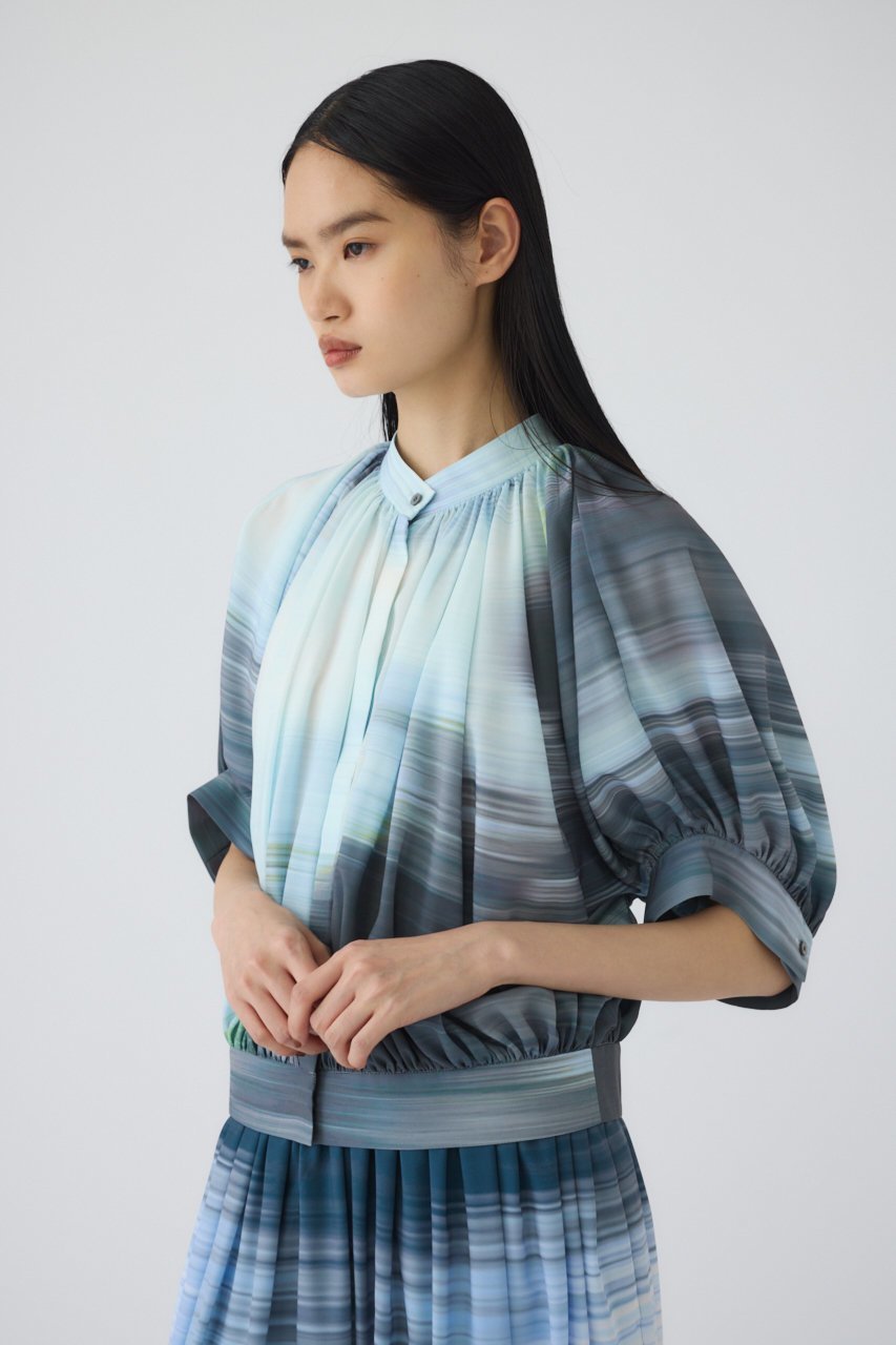 【リムアーク/RIM.ARK】のHidden flower gather SH/シャツ 人気、トレンドファッション・服の通販 founy(ファニー) 　ファッション　Fashion　レディースファッション　Fashion for Women　トップス・カットソー　Cut & Sew Tops　シャツ・ブラウス・オフィスカジュアル　Elegant Blouses & Button-Ups　おすすめ　Recommended / Our Picks　キャミソール　Camisole, Spaghetti Strap Top　ギャザー　Gathered, Ruffled　ショート　Short, Short Length　スリーブ　Sleeve, Long Sleeve / Short Sleeve　セットアップ　Set-Up, Coordinated Outfit　フォルム　Silhouette, Form　モチーフ　Motif, Design Theme　リラックス　Relax, Relaxed Fit　新作・新入荷　New Arrivals / New In　羽織　Haori, Light Jacket　other-5|ID: prp329100004923157 ipo3291000000036940614