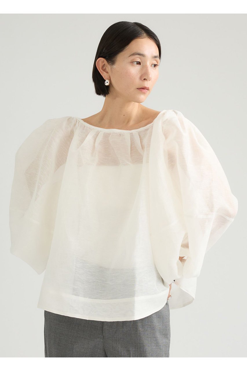 【カオス/Chaos】のカーラブランブラウス 人気、トレンドファッション・服の通販 founy(ファニー) 　ファッション　Fashion　レディースファッション　Fashion for Women　トップス・カットソー　Cut & Sew Tops　シャツ・ブラウス・オフィスカジュアル　Elegant Blouses & Button-Ups　オーガンジー　Organza Fabric　シアー　Sheer, See-Through　シルク　Silk, 100% Silk　スリーブ　Sleeve, Long Sleeve / Short Sleeve　パターン　Pattern, Design Print　リネン　Linen, Linen Fabric　ロング　Long, Long-Length　新作・新入荷　New Arrivals / New In　 other-1|ID: prp329100004923159 ipo3291000000036940622