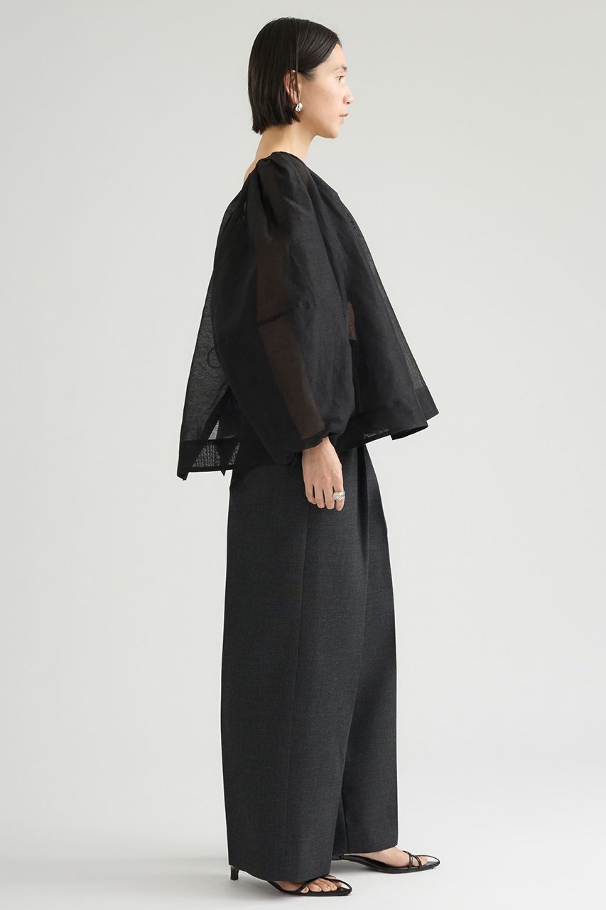 【カオス/Chaos】のカーラブランブラウス 人気、トレンドファッション・服の通販 founy(ファニー) 　ファッション　Fashion　レディースファッション　Fashion for Women　トップス・カットソー　Cut & Sew Tops　シャツ・ブラウス・オフィスカジュアル　Elegant Blouses & Button-Ups　オーガンジー　Organza Fabric　シアー　Sheer, See-Through　シルク　Silk, 100% Silk　スリーブ　Sleeve, Long Sleeve / Short Sleeve　パターン　Pattern, Design Print　リネン　Linen, Linen Fabric　ロング　Long, Long-Length　新作・新入荷　New Arrivals / New In　other-6|ID: prp329100004923159 ipo3291000000036940637