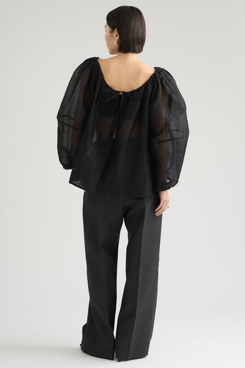 【カオス/Chaos】のカーラブランブラウス 人気、トレンドファッション・服の通販 founy(ファニー) 　ファッション　Fashion　レディースファッション　Fashion for Women　トップス・カットソー　Cut & Sew Tops　シャツ・ブラウス・オフィスカジュアル　Elegant Blouses & Button-Ups　オーガンジー　Organza Fabric　シアー　Sheer, See-Through　シルク　Silk, 100% Silk　スリーブ　Sleeve, Long Sleeve / Short Sleeve　パターン　Pattern, Design Print　リネン　Linen, Linen Fabric　ロング　Long, Long-Length　新作・新入荷　New Arrivals / New In　other-7|ID: prp329100004923159 ipo3291000000036940640