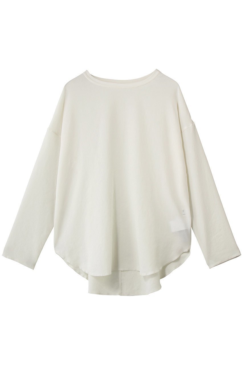 【プルミエ アロンディスモン/1er Arrondissement】のジョーゼットプルオーバー インテリア・キッズ・メンズ・レディースファッション・服の通販 founy(ファニー) 　ファッション　Fashion　レディースファッション　Fashion for Women　トップス・カットソー　Cut & Sew Tops　シャツ・ブラウス・オフィスカジュアル　Elegant Blouses & Button-Ups　カジュアルプルオーバー・ニットトップス　Pullovers & Knit Tops / Casual Pullovers　ジョーゼット　Georgette, Semi-Sheer Fabric　スリーブ　Sleeve, Long Sleeve / Short Sleeve　ドレープ　Drape, Draping Fabric　ロング　Long, Long-Length　エレガント 上品　Elegant　新作・新入荷　New Arrivals / New In　オフホワイト|ID: prp329100004923163 ipo3291000000036940661