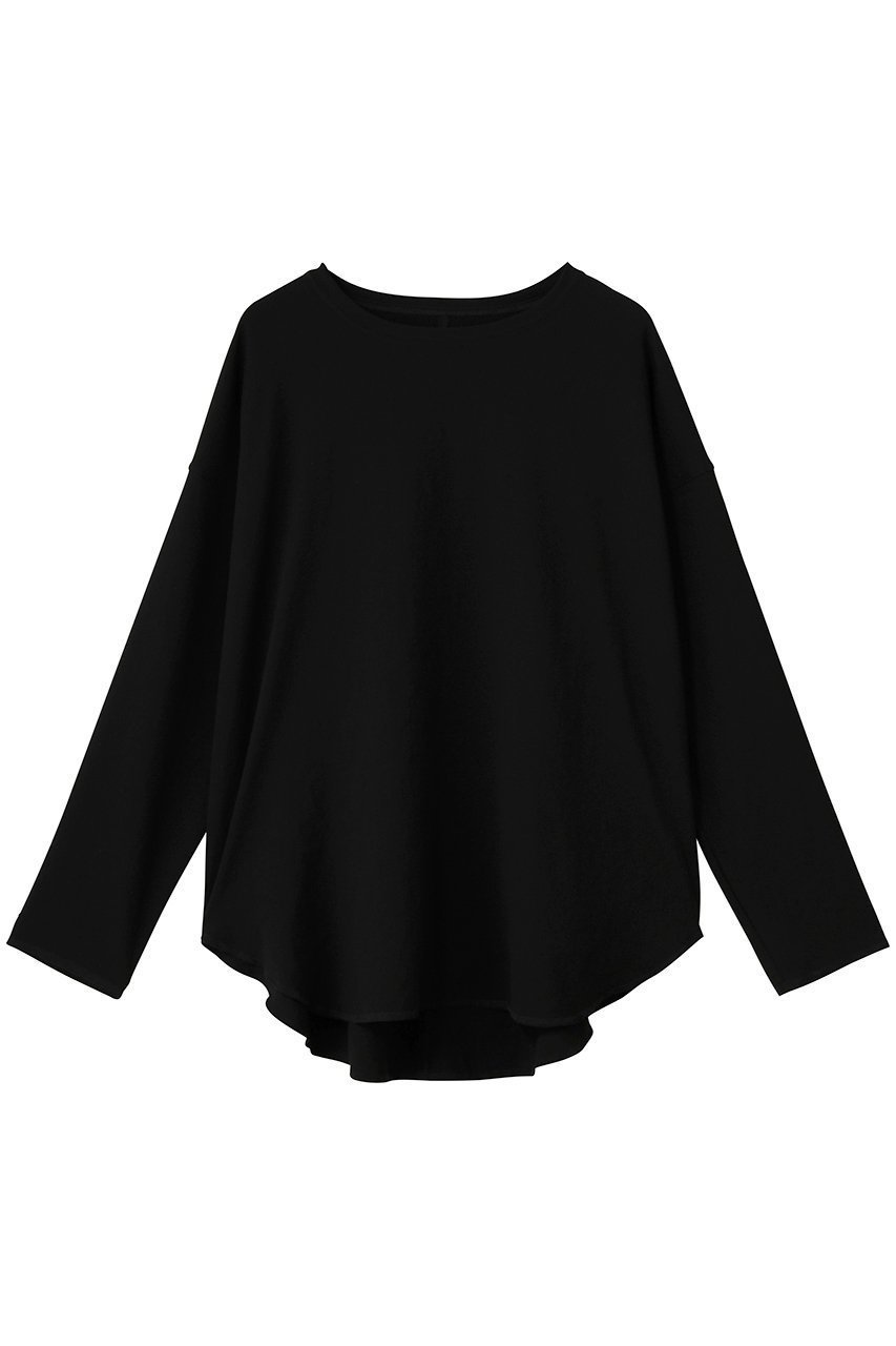 【プルミエ アロンディスモン/1er Arrondissement】のジョーゼットプルオーバー インテリア・キッズ・メンズ・レディースファッション・服の通販 founy(ファニー) 　ファッション　Fashion　レディースファッション　Fashion for Women　トップス・カットソー　Cut & Sew Tops　シャツ・ブラウス・オフィスカジュアル　Elegant Blouses & Button-Ups　カジュアルプルオーバー・ニットトップス　Pullovers & Knit Tops / Casual Pullovers　ジョーゼット　Georgette, Semi-Sheer Fabric　スリーブ　Sleeve, Long Sleeve / Short Sleeve　ドレープ　Drape, Draping Fabric　ロング　Long, Long-Length　エレガント 上品　Elegant　新作・新入荷　New Arrivals / New In　ブラック|ID: prp329100004923163 ipo3291000000036940663