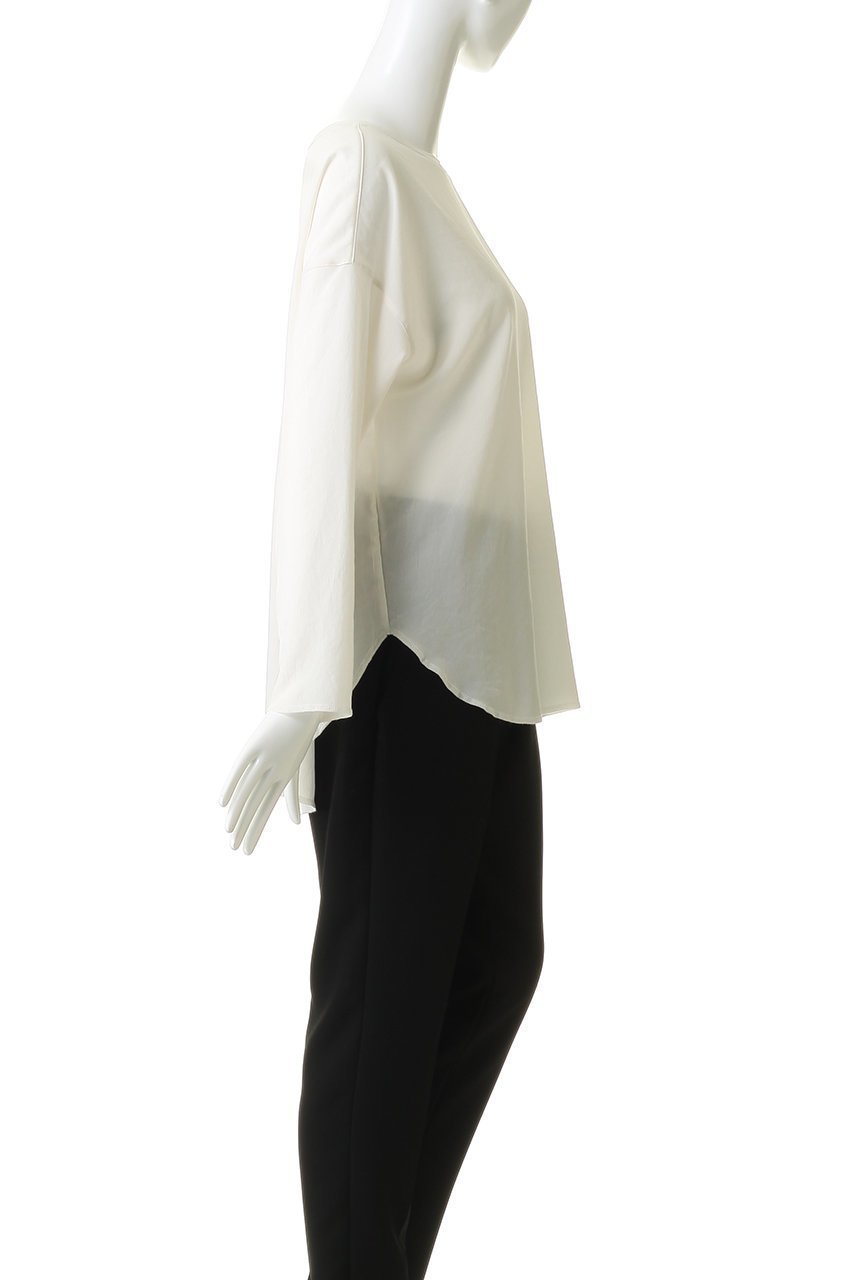 【プルミエ アロンディスモン/1er Arrondissement】のジョーゼットプルオーバー 人気、トレンドファッション・服の通販 founy(ファニー) 　ファッション　Fashion　レディースファッション　Fashion for Women　トップス・カットソー　Cut & Sew Tops　シャツ・ブラウス・オフィスカジュアル　Elegant Blouses & Button-Ups　カジュアルプルオーバー・ニットトップス　Pullovers & Knit Tops / Casual Pullovers　ジョーゼット　Georgette, Semi-Sheer Fabric　スリーブ　Sleeve, Long Sleeve / Short Sleeve　ドレープ　Drape, Draping Fabric　ロング　Long, Long-Length　エレガント 上品　Elegant　新作・新入荷　New Arrivals / New In　other-3|ID: prp329100004923163 ipo3291000000036940666