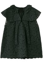 【プルミエ アロンディスモン/1er Arrondissement】のフラワーレースケープブラウス グリーン|ID:prp329100004923164